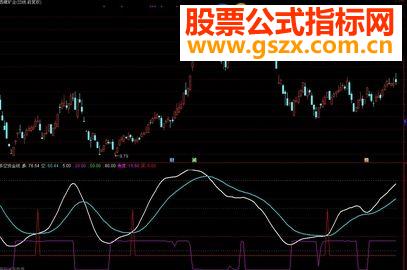 通达信龙头多空资金线指标副图贴图)